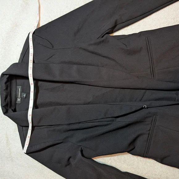 INC International Concepts Black Fringe Blazer - Picture 5 of 7